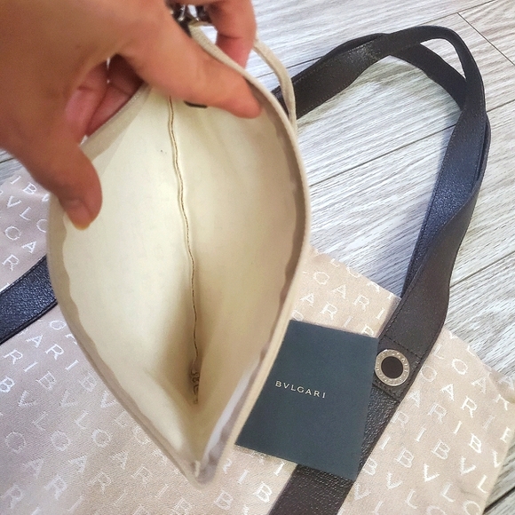 Bulgari Tote with Pouch - Picture 6 of 13